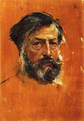 Ernest Meissonier Self-Portrait Norge oil painting art